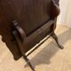 Antique fire screen convertible table