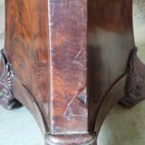 Pedestal table, marble table