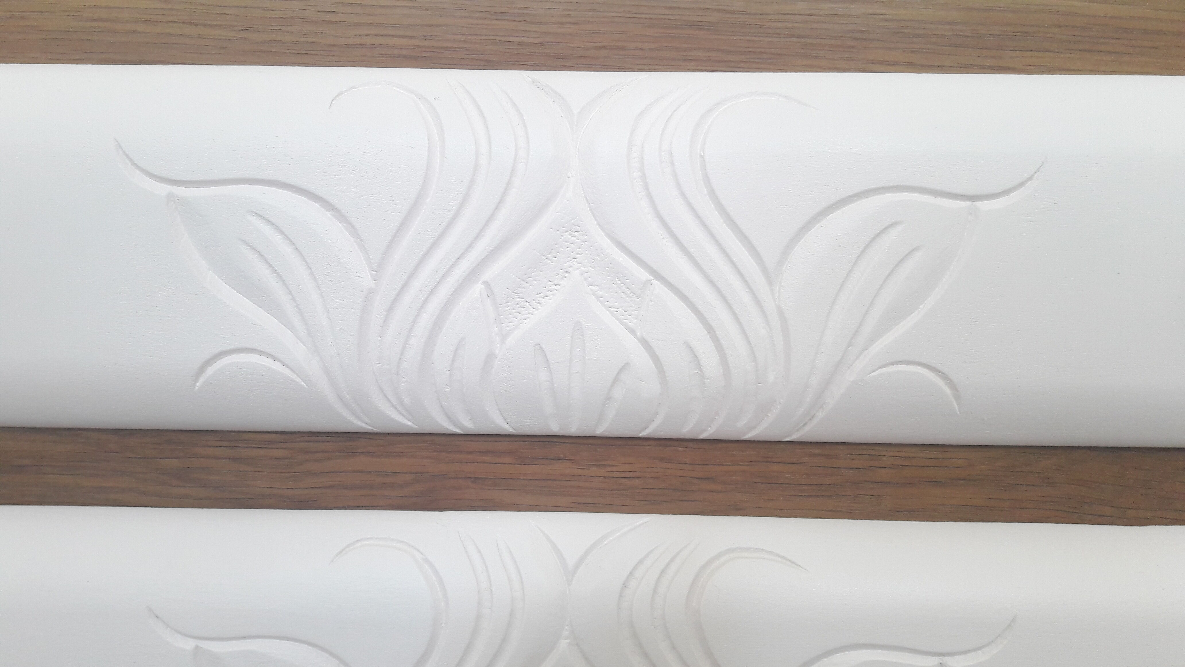 Commode relookée rose poudrée