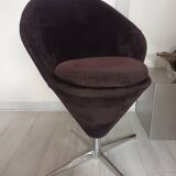 Vintage 70s cone chair armchair