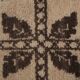 Tapis vintage turc de oushak tissé à la main 122x190 cm