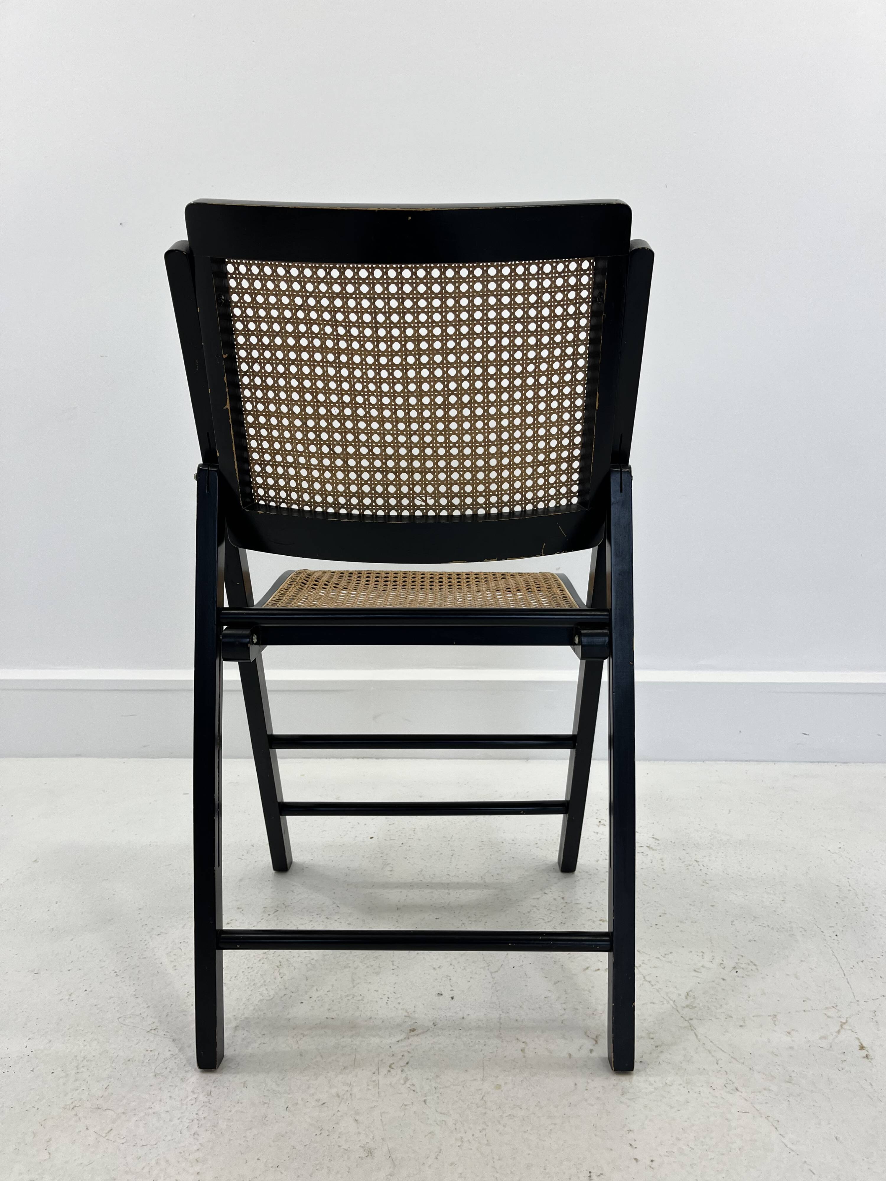 Chaise en rotin, années 1970