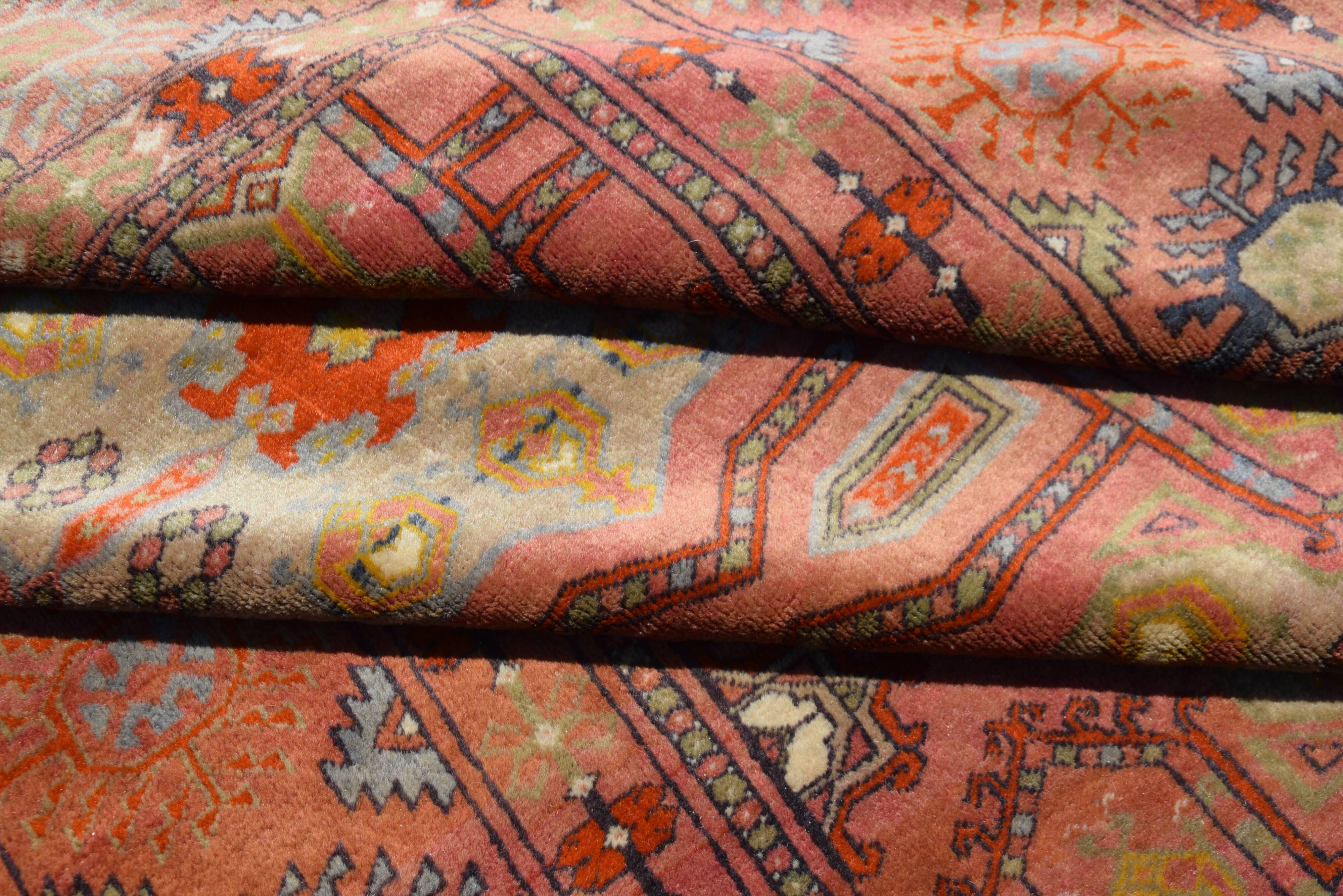 Karakalpak Oriental Rug (Uzbekistan) Early 20th Century: 2.70 X 1.85 M