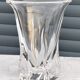 Crystal vase from the 1960s/70s, signed