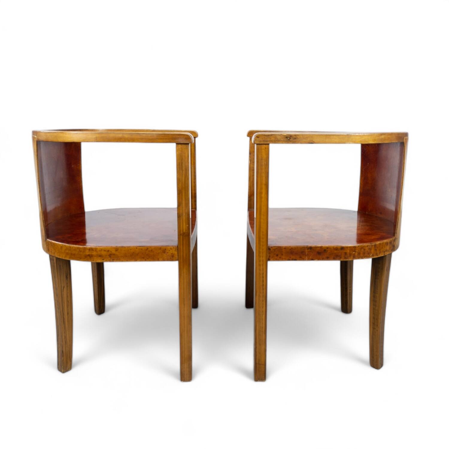 Paire de fauteuils modernistes allemands des années 1930