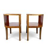 Pair of 1930's German modernist easy chairs