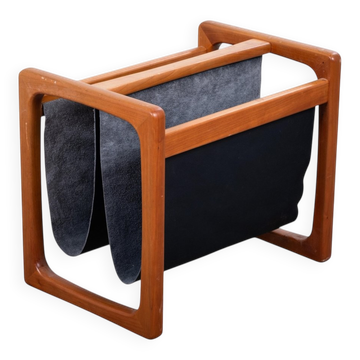 Teak Magazine Holder attributed to Aksel Kjersgaard, Denmark, 1960s