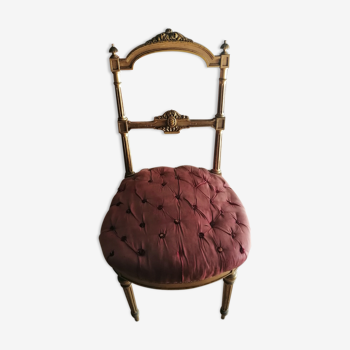 Chaise dorée, 18e