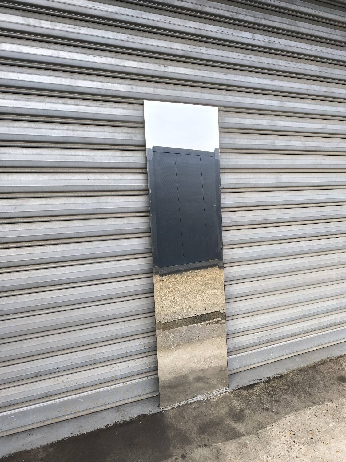Art Deco beveled mirror 168 x 45