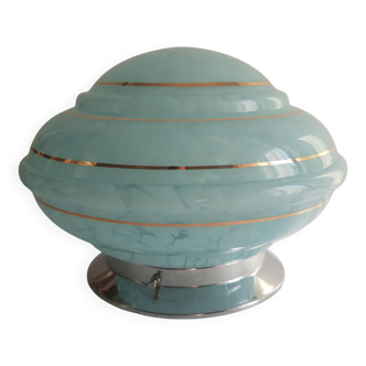 Art Deco ceiling light from Clichy glassworks