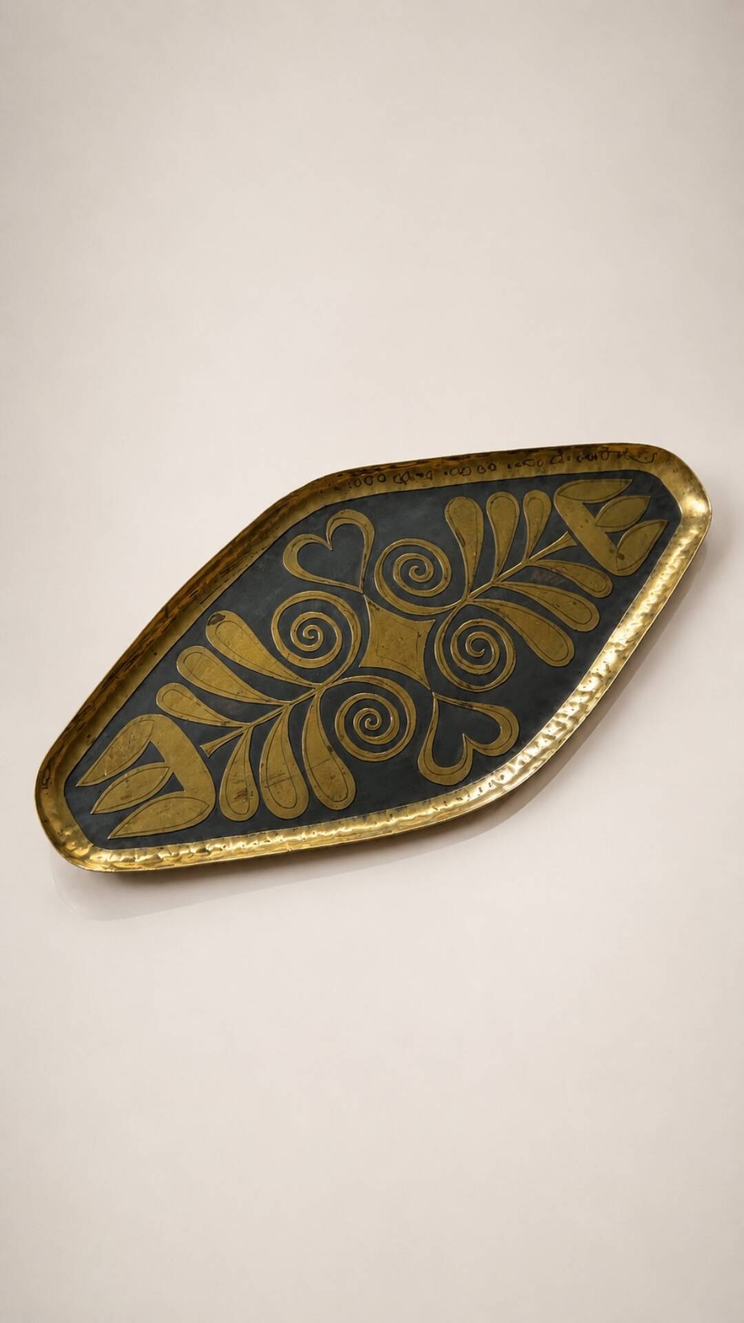 Decorative plate Willy Steinlin Switzerland 1960