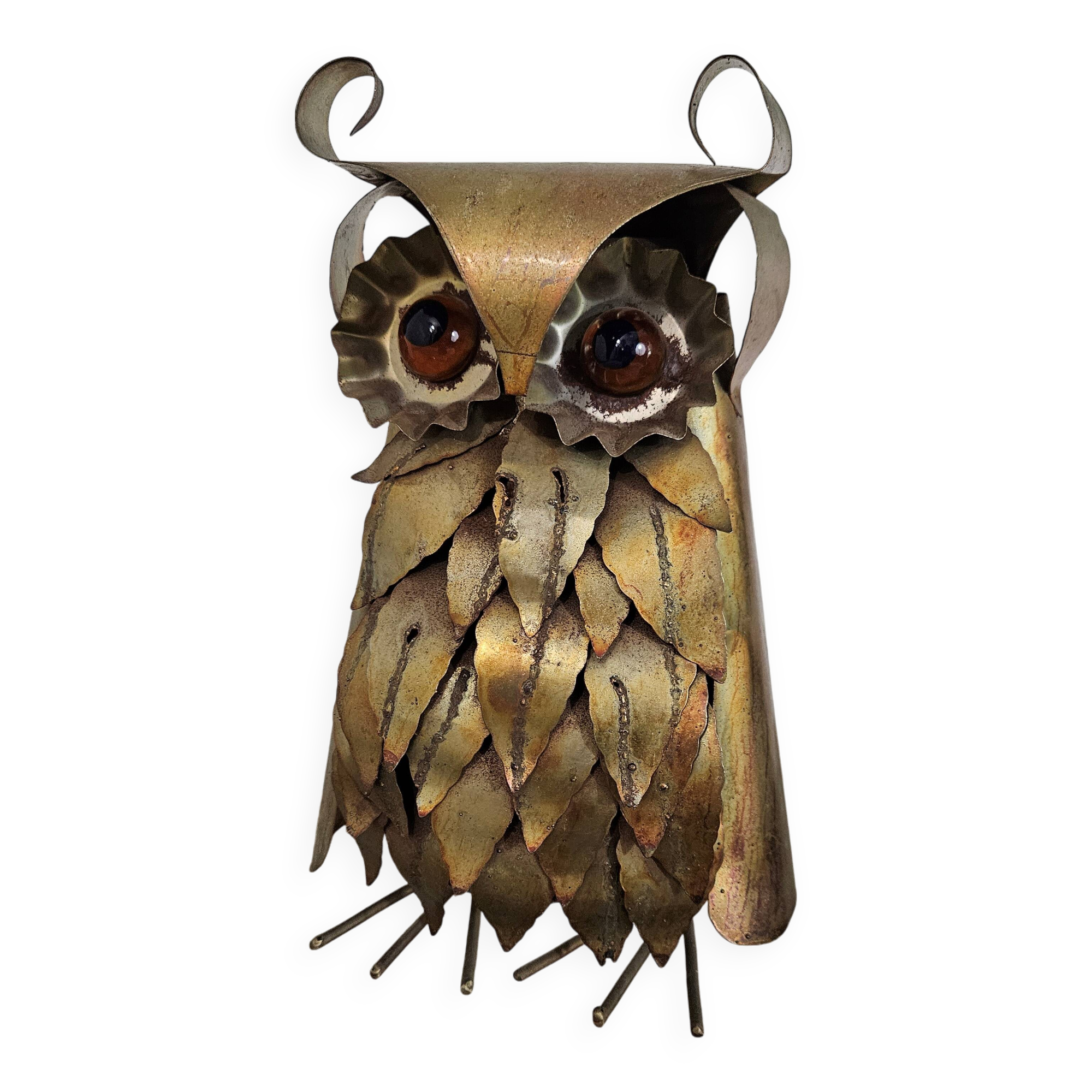 70's Owl Sculpture - 70's design owl