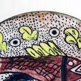 Decorative plate in sandstone 1930