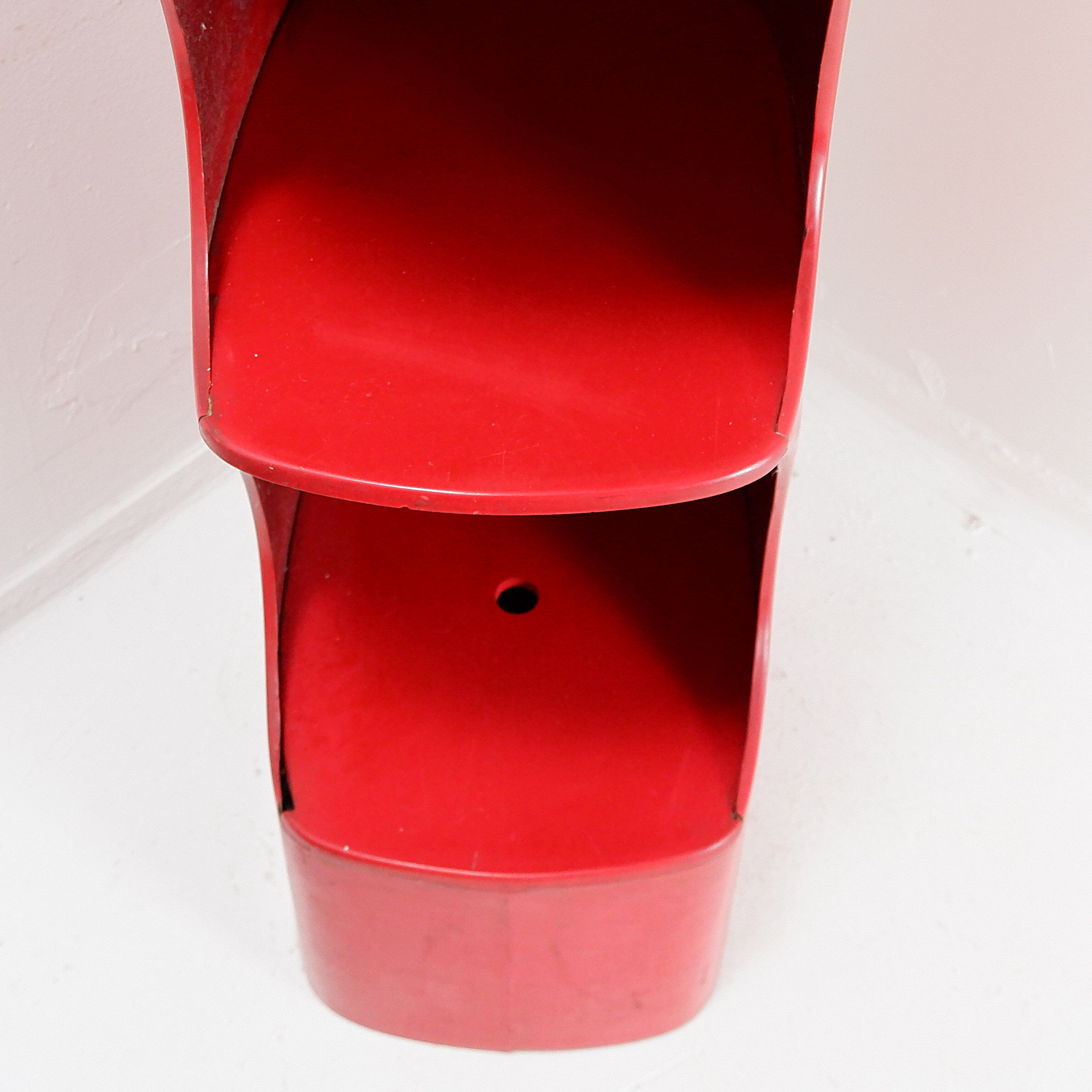 Totem shelf by Valeric Doubroucinskis for Rodier, 1970s