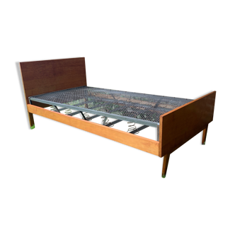 Vintage wooden bed