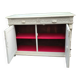 Old hunting buffet with original beige patina / hunting furniture