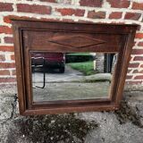 Beveled Mirror in solid wood