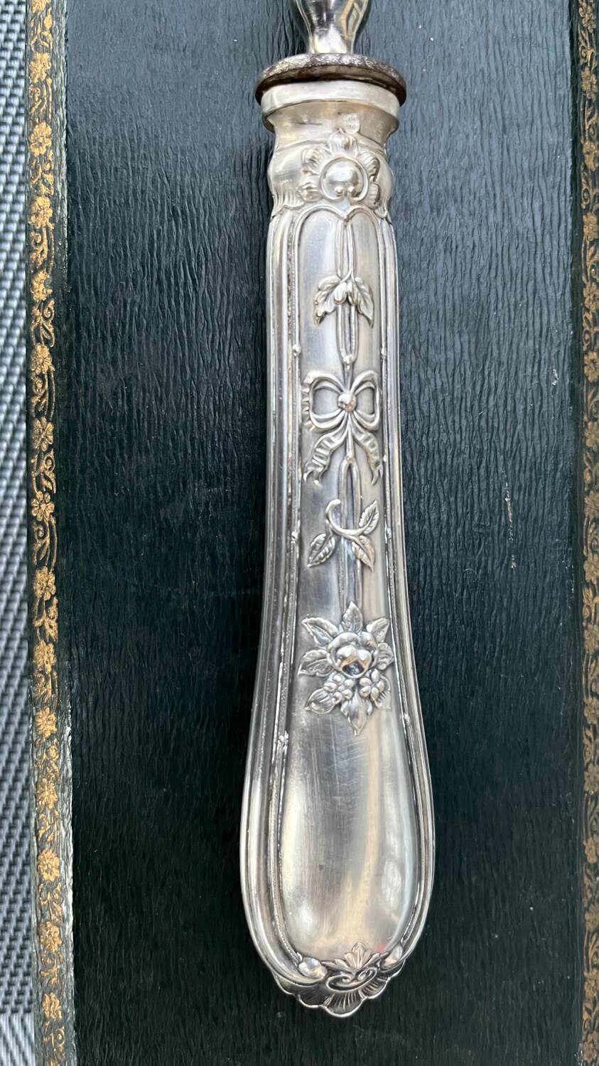 Coffret  couverts de service à découper  vintage