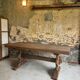 Monastery style farmhouse table