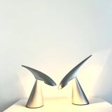 Pair of Ran desk lamps by Peter Naumann for ClassiCon 1990s