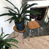 Duo of formica stools