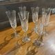 6 etzel crystal champagne glasses