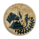 Decorative flat plate decoration decor of boat Goualch Jean Claude