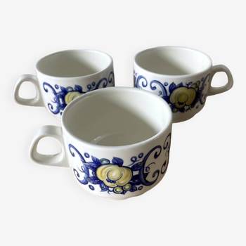 3 Grandes Tasses Villeroy et Boch Modèle Cadiz - Exclusivité Clacquesin