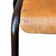 4 vintage school chairs