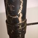 Vintage ceramic coffee table by Vallauris – floral and flat top