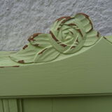 Solid oak framed mirror 77x120