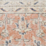 Tapis de ferme floral de couleur neutre 362x257cm