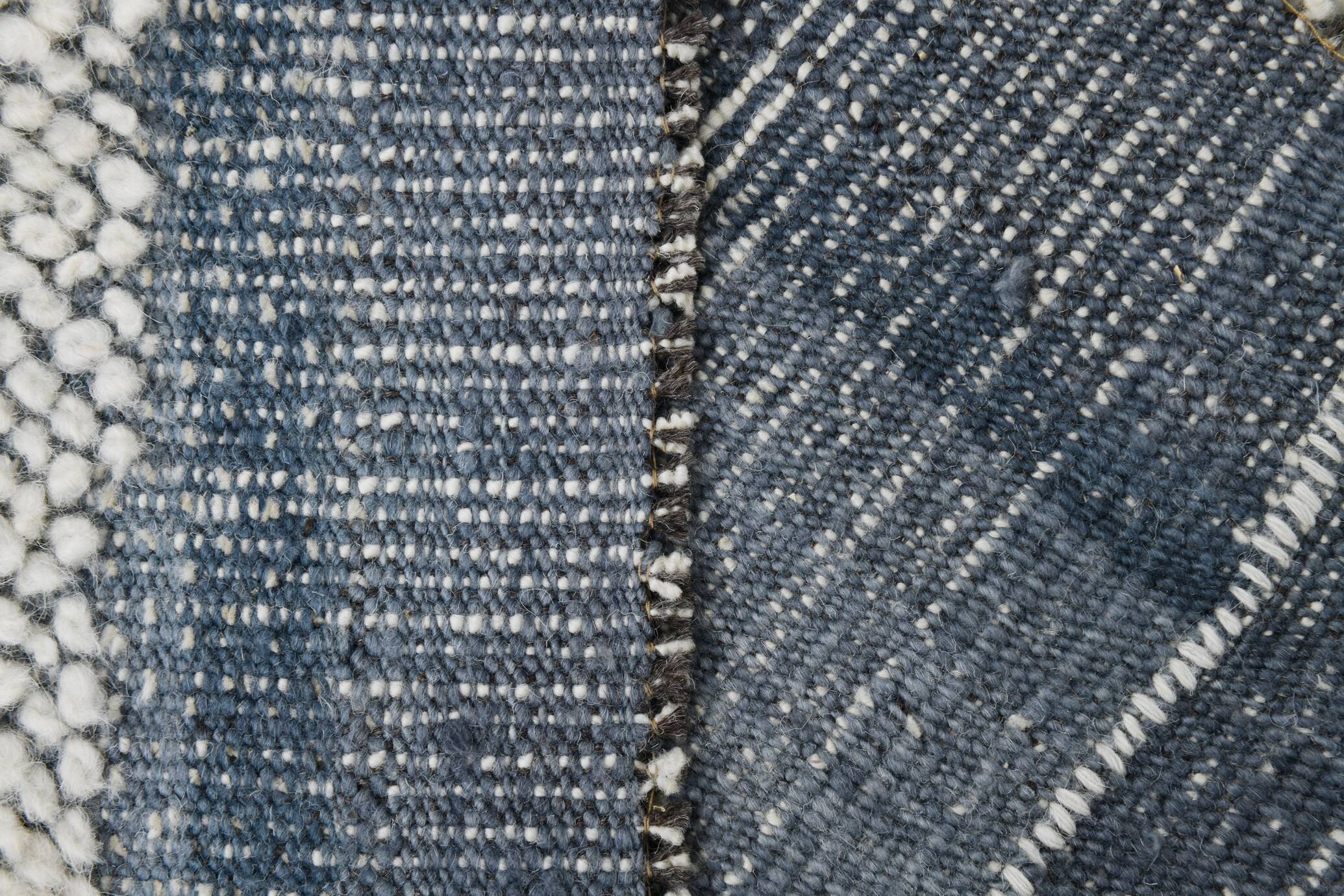 7x9 Blue White Modern Vintage Rug, 200x271Cm SK 34018 FREE SHIPPING