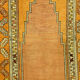 Turkish carpet, late 19th century, 85x140cm.