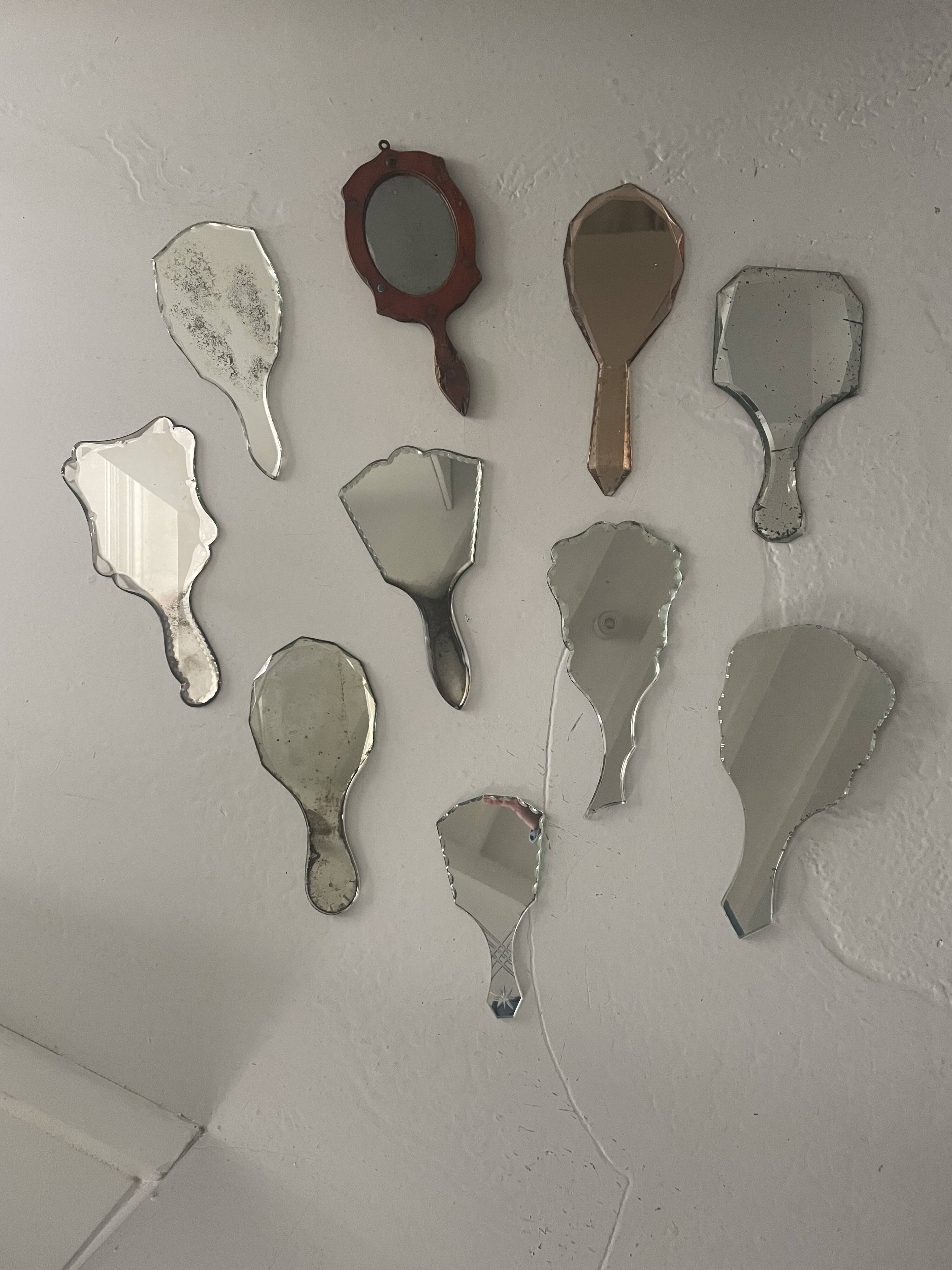 B2B - Set of 10 hand mirrors