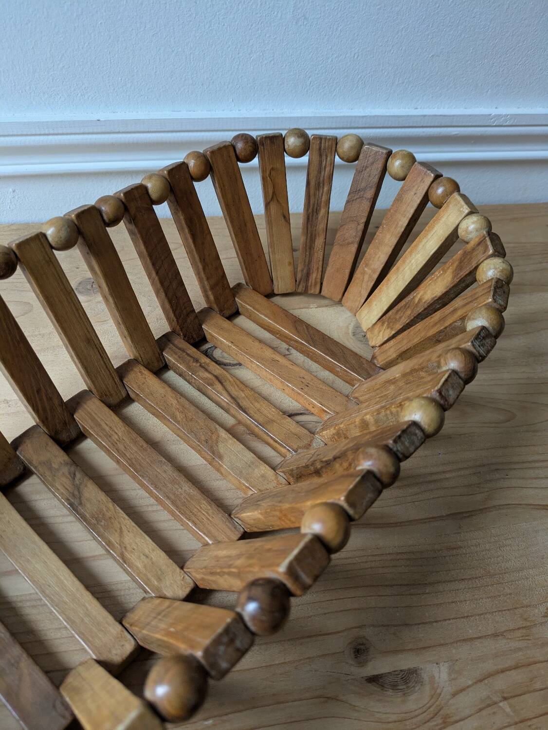 Wooden basket 60'