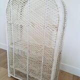 Rattan shelf