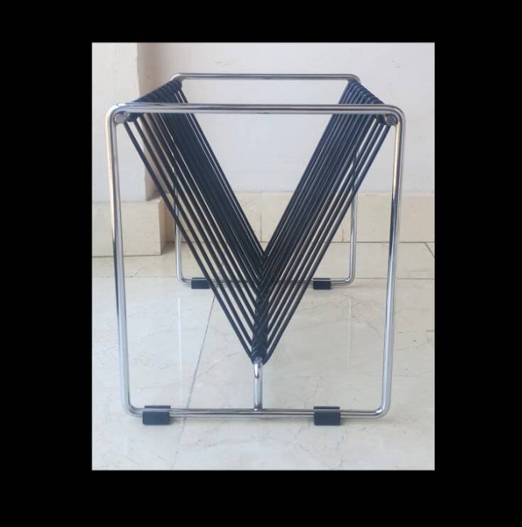 Modernist magazine rack