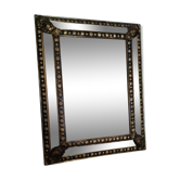 Miroir à parclose en laiton