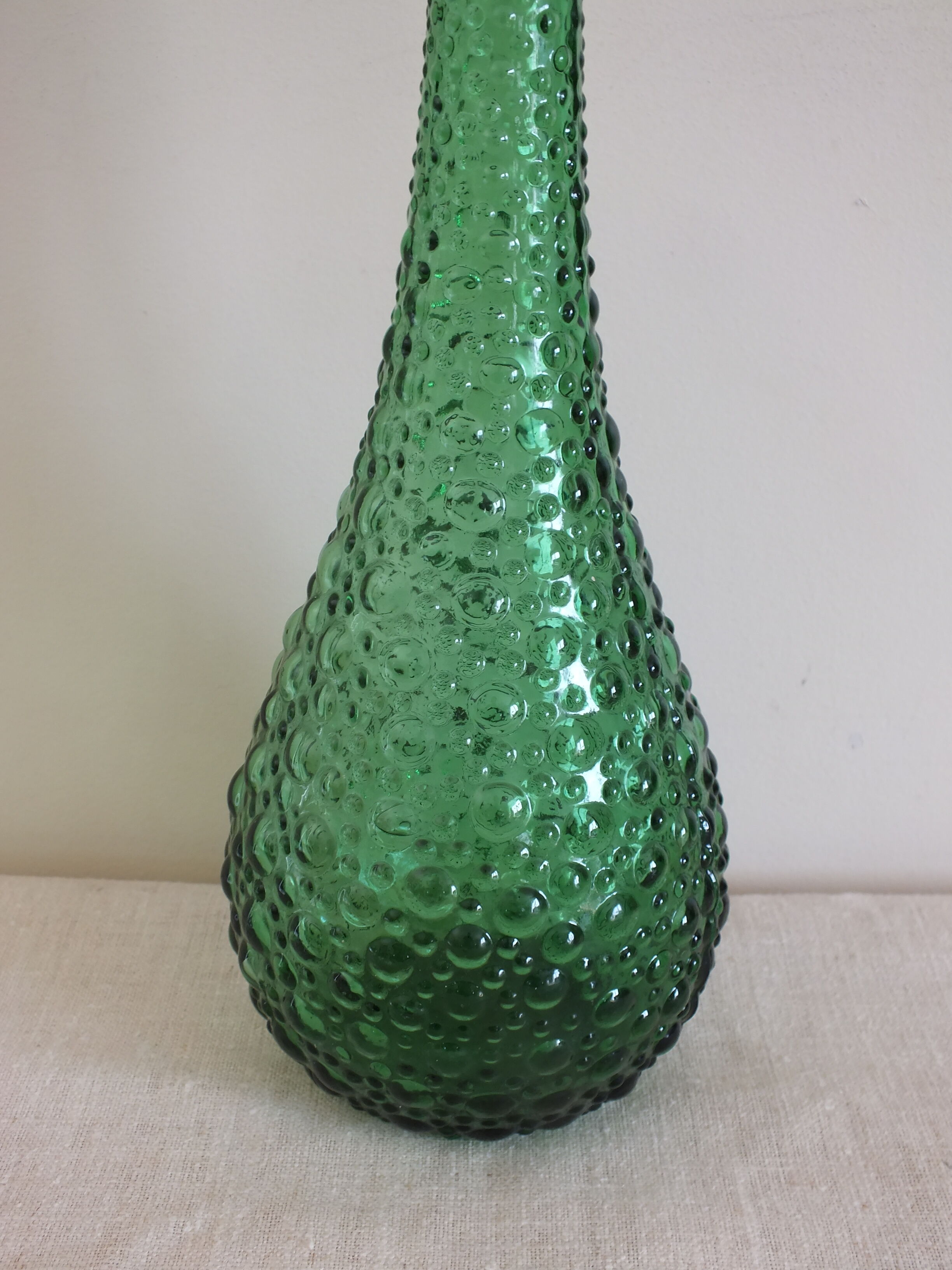 bouteille genie Empoli verte