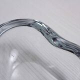 Empty crystal pear pocket ashtray