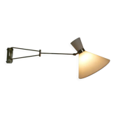 Diabolo wall lamp by René Mathieu for Lunel