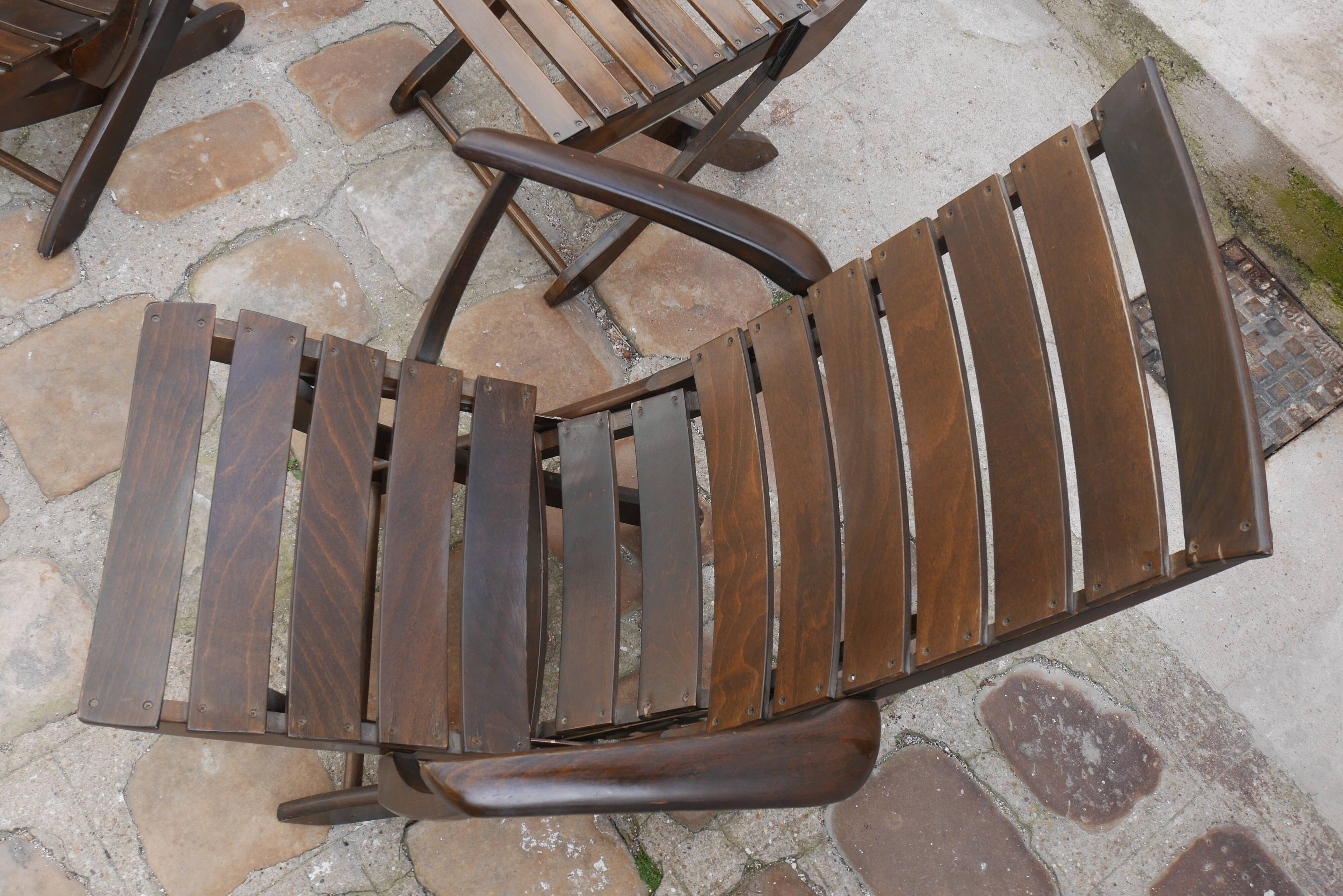 Pair of Triconfort and Ottoman 1950s armchairs