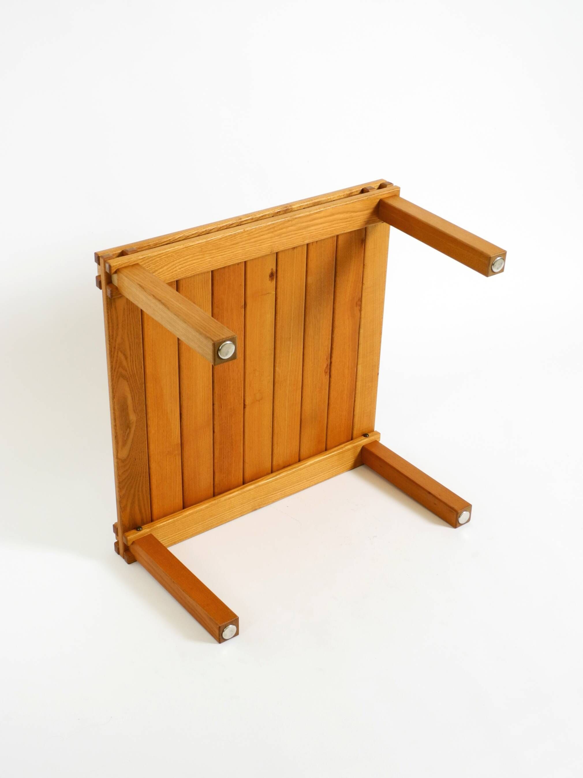 1960s "Farmer Collection" coffee table by Gerd Lange for Bofinger, ash wood