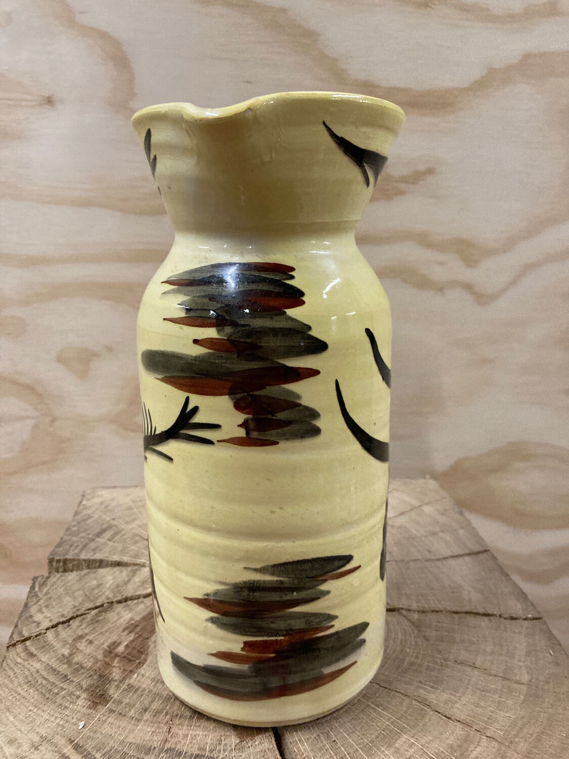 Bull pitcher from Meyssac pottery prehistoric style Corrèze