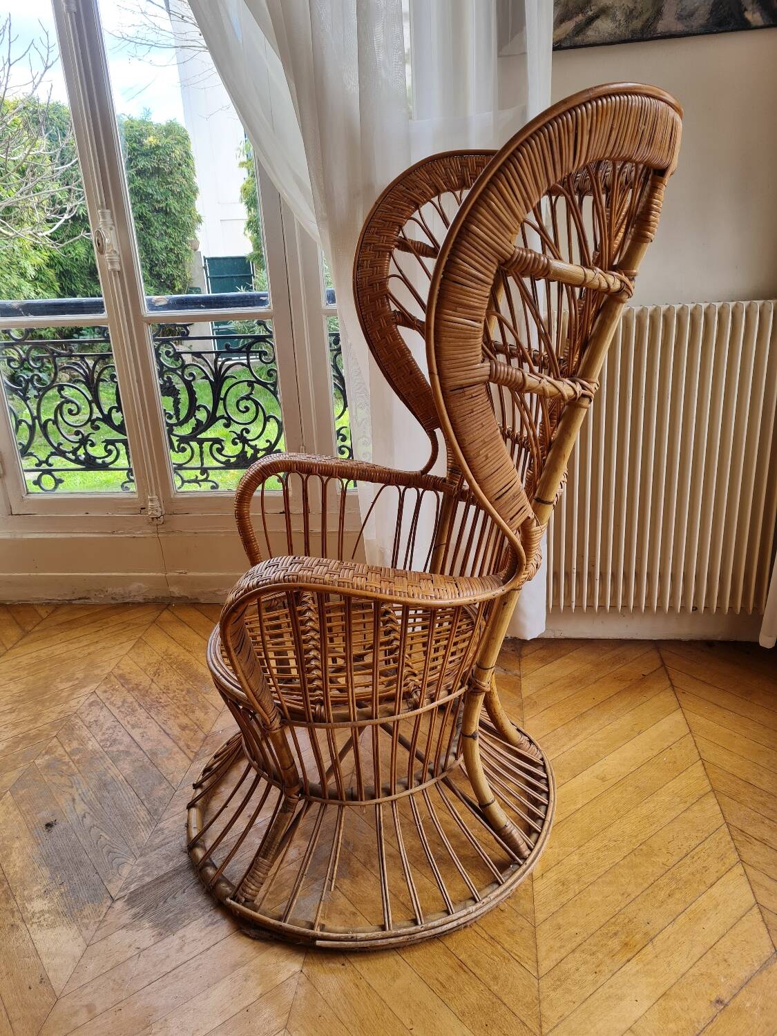 Gio Ponti and Lio Carminati vintage armchair. Bonacina edition 1950.
