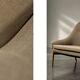 Mid-Century Scandinavian Modern 2Seater Brown Fabric Grace Sofa  from Ikea