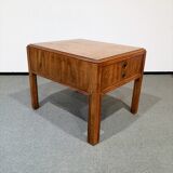 Vintage Drexel walnut bedside table, 1960