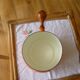Enameled saucepan with lid 1970s