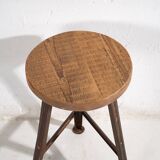 Tabouret rond industriel (c.1950) #8